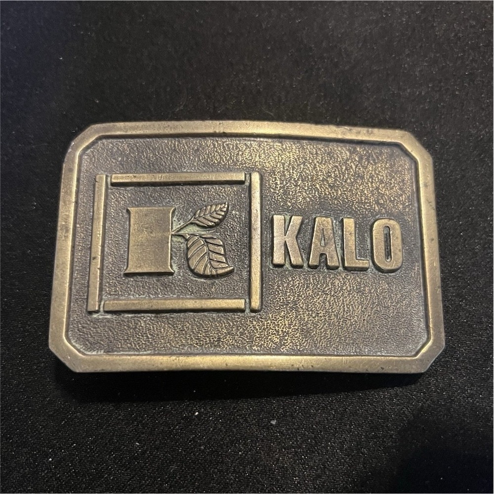 Lewis Buckles Silver Men's Belt Buckle KALO Labs Metal Western Rectangular